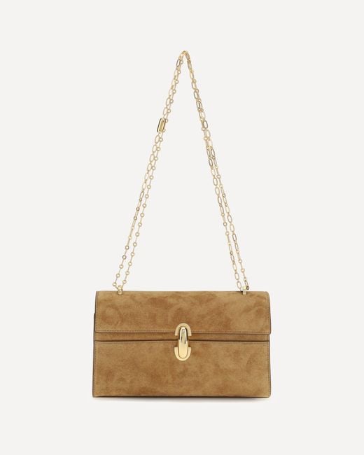 SAVETTE White Symmetry Chain Pouch