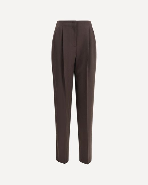 Giorgio Armani Brown One Dart Pants
