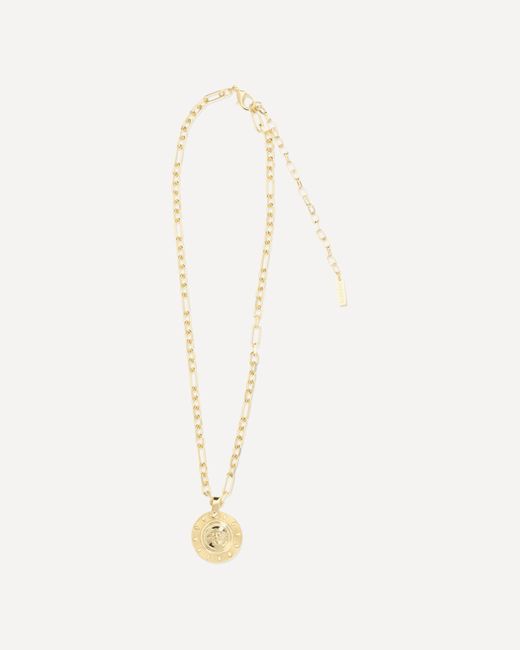 Versace White Necklace Metal