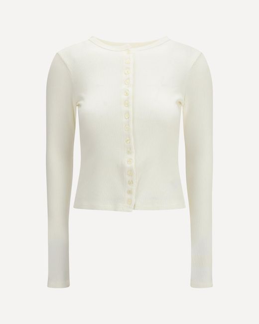 Citizens of Humanity White Kari Long Cardigan