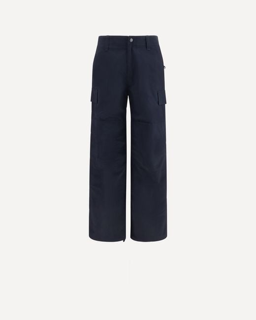 Burberry Blue Sidcot Cargo Pants for men