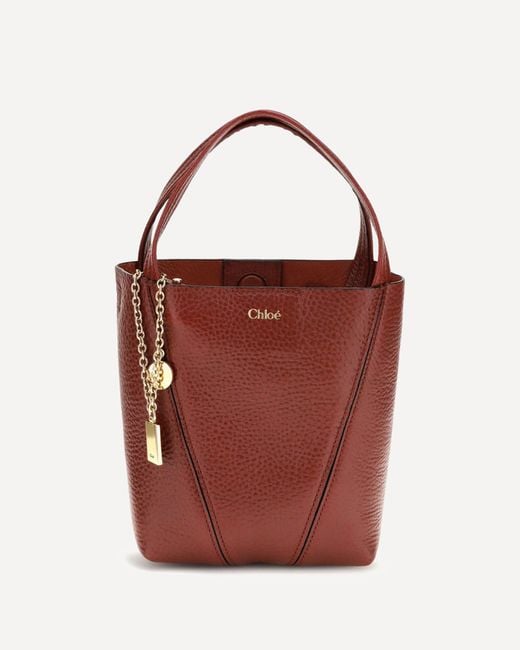 Chloé Red Spin Shoulder Bag