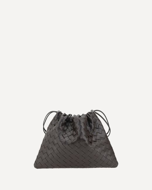 Bottega Veneta Brown Medium Clutch Bag