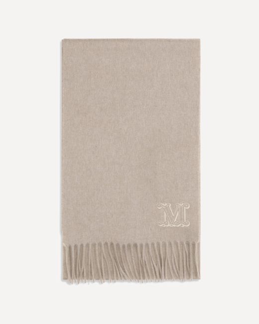 Max Mara Natural Dalia Cashmere Scarf