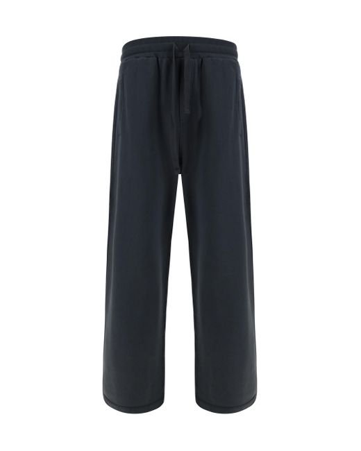 Dolce & Gabbana Blue Sweatpants for men