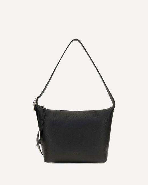 Loewe Black Medium Loop Hobo Bag for men