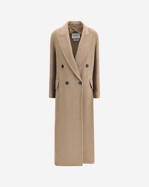 Max Mara Natural Cashmere Drap Coat