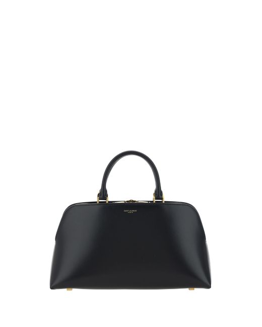 Saint Laurent Black Duffle Handbag