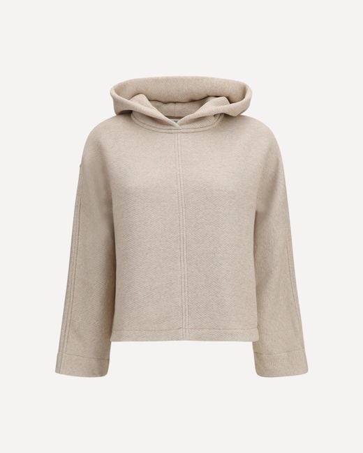 Max Mara Pure Natural Hooded Sweatshirt