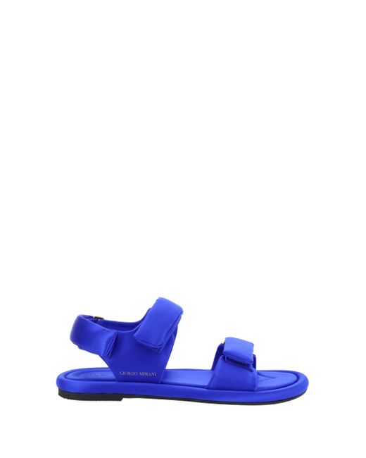 Giorgio Armani Blue Sandals