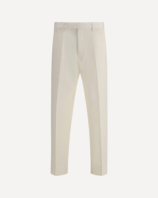 Zegna Natural Tailored Pants for men