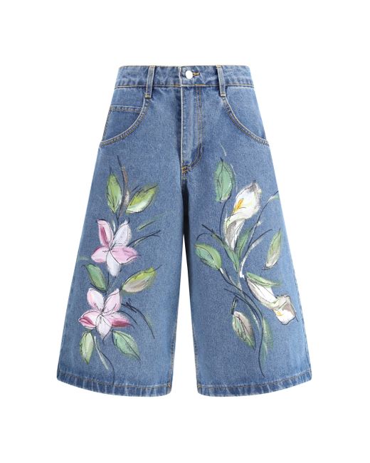 Shorts di Ella in Blue
