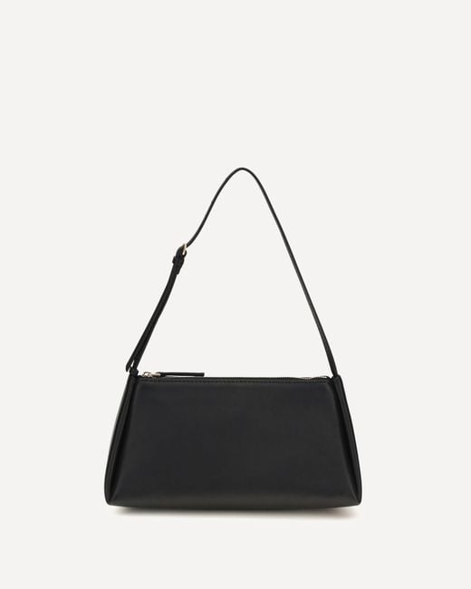 Calvin Klein Black Leather Handbag Aurelis
