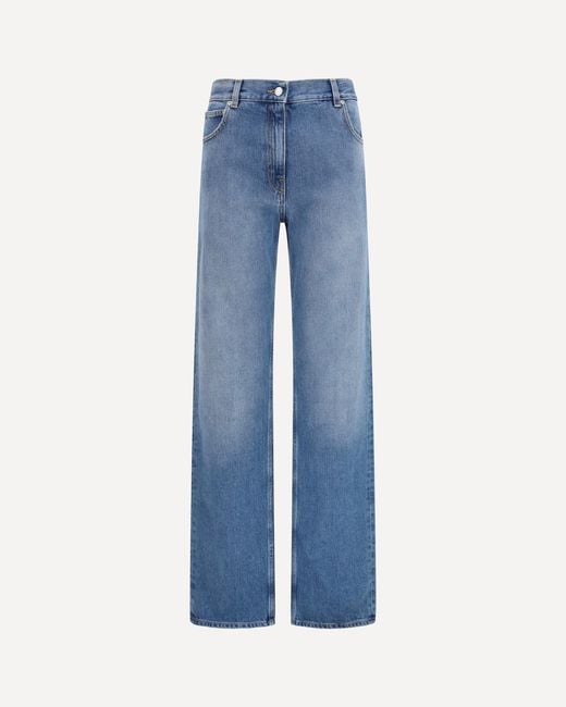 Calvin Klein Blue Straight-Leg Jeans