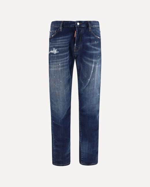 DSquared² Blue Teddy Jeans for men