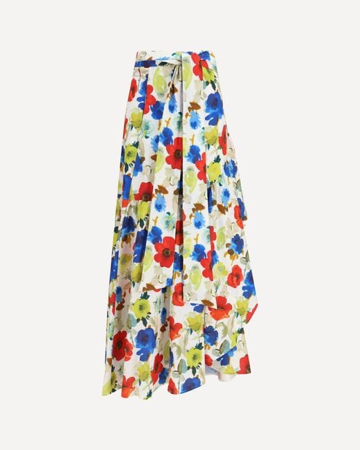 Sara Roka White Marzia Skirt