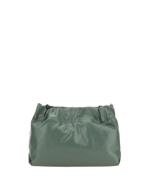 Brunello Cucinelli Green Clutch Bag