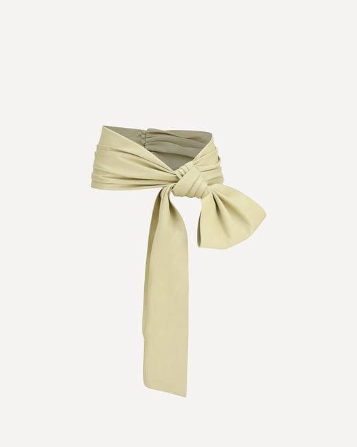 Chloé Metallic Bow Belt