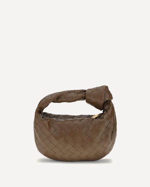 Borsa A Mano Mini Jodie di Bottega Veneta in Brown