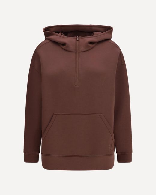 Weekend by Maxmara Brown Radura Hooded Sweatshirt
