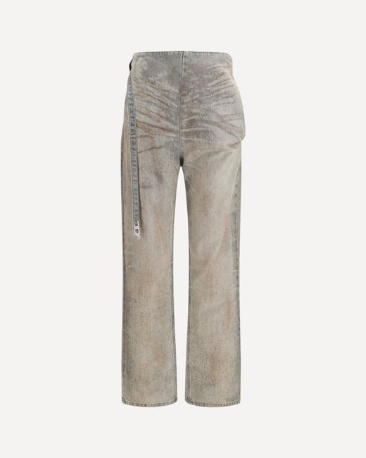 DIESEL Gray Slim-Fit Jeans