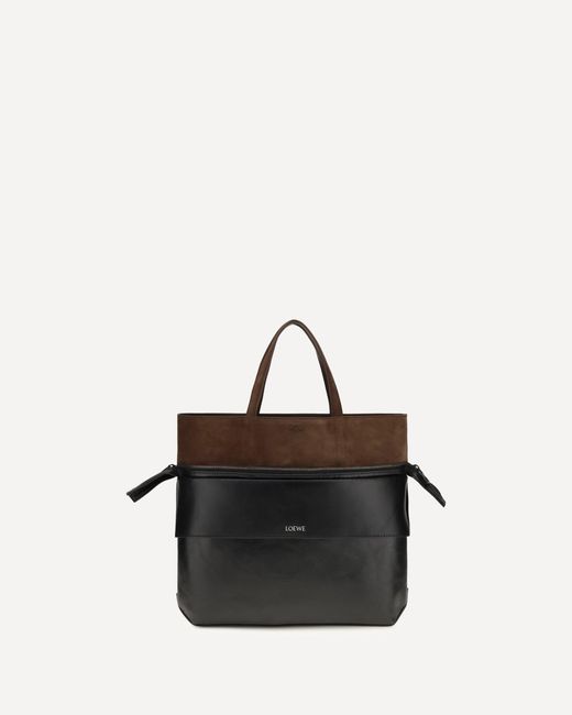Borsa Tote Switch Piccola di Loewe in Black da Uomo