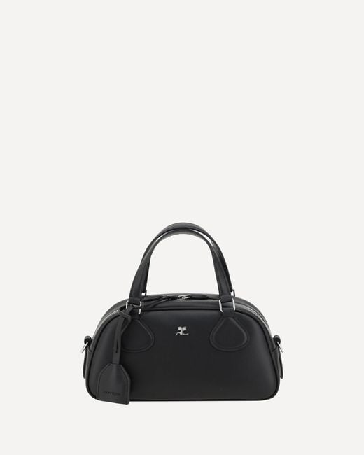 Borsa A Mano Friday Bowling di Courreges in Black
