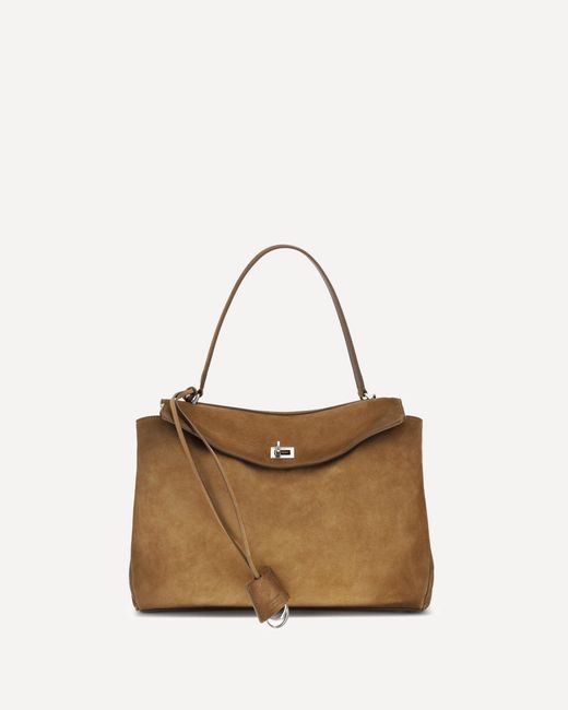 Balenciaga Natural Medium Rodeo Handbag