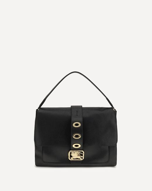 Burberry Black Medium Rider Handbag