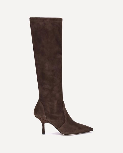 Stuart Weitzman Brown Suede High Boots
