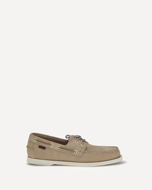 Sebago Natural Portland Nubuck Docksides Loafers for men