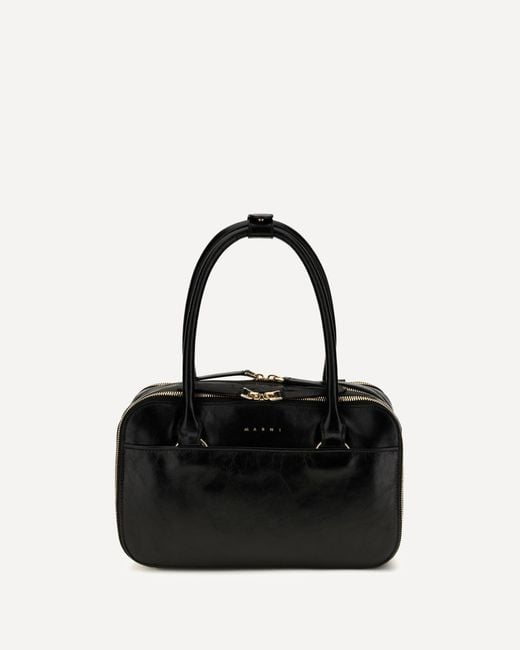 Marni Black Small Boxyne Handbag