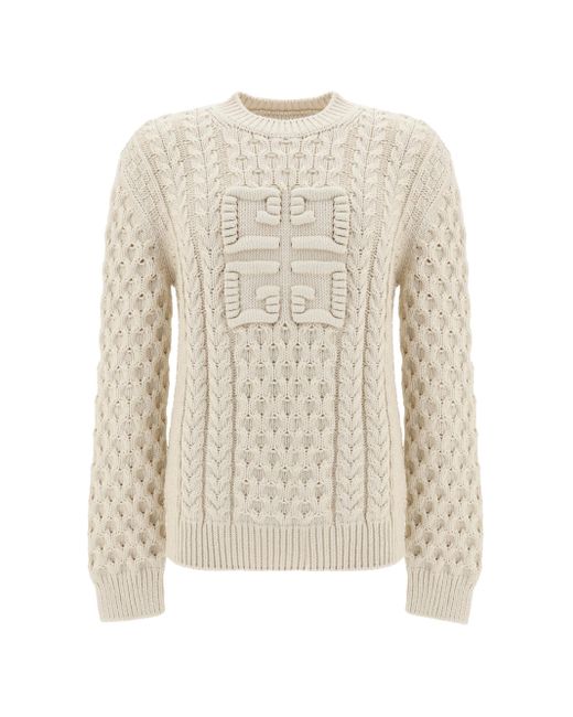 Givenchy White Knitwear for men