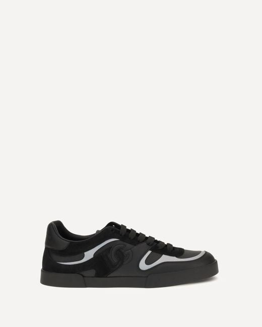 Dolce & Gabbana Black Portofino Sneakers for men