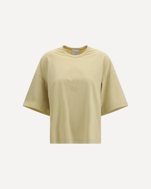Forte_forte Natural Oversized Cotton Jersey T-Shirt