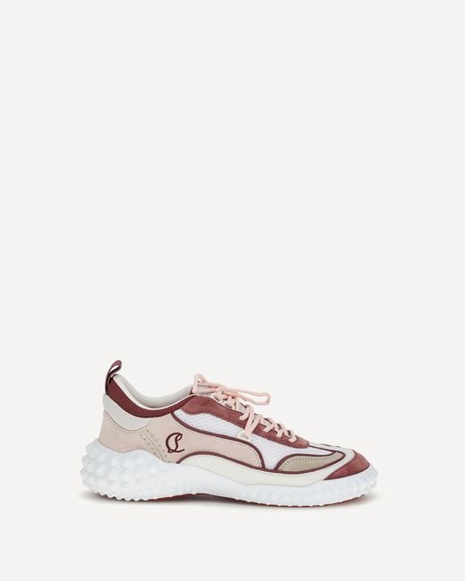 Christian Louboutin White Mara Open Sneakers