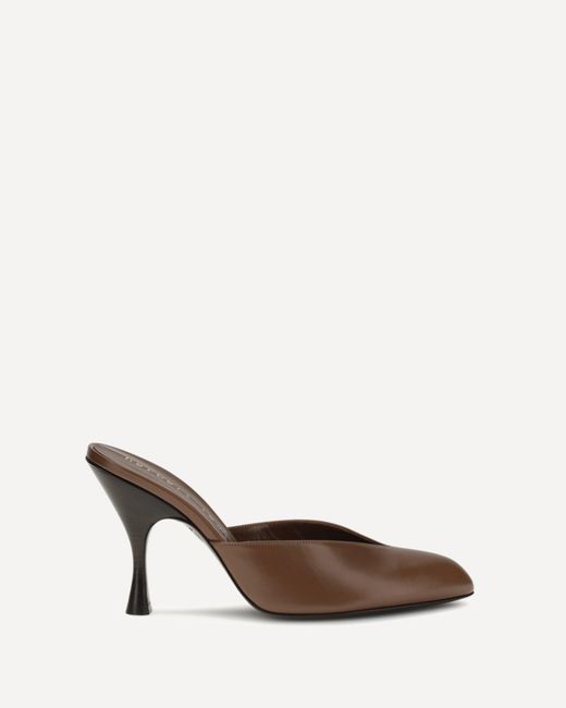 Herbert Levine Natural Sitting Pretty Mules