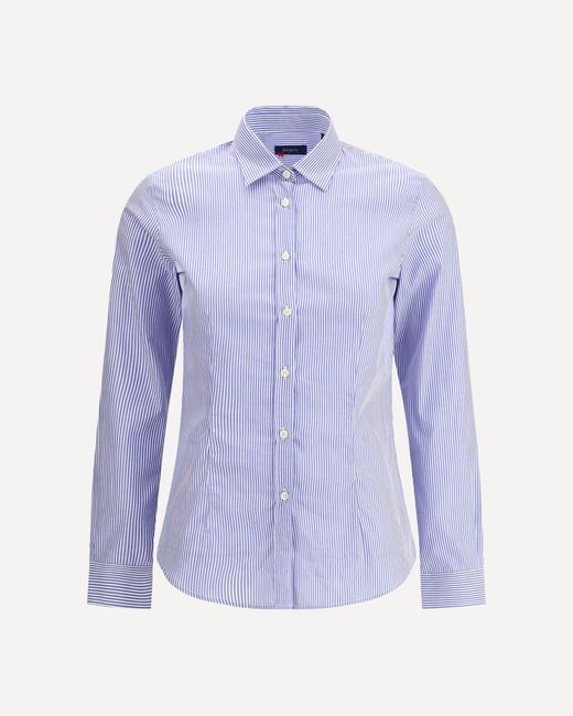 Camicia A Righe di Deperlu in Purple