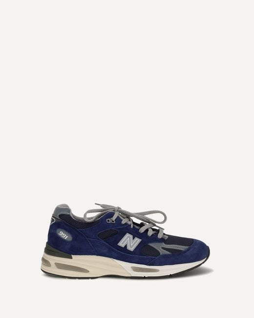 New Balance Blue 991V2 Sneakers