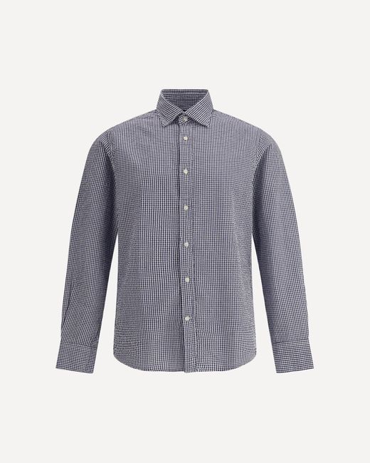 Camicia A Righe di Deperlu in Blue da Uomo