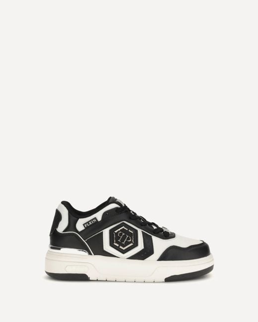 Philipp Plein White Sk8R Sneakers for men