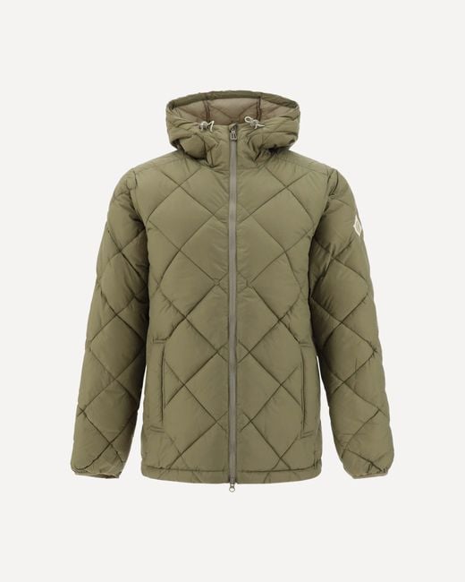 Henri Lloyd Green Polperro Down Jacket for men
