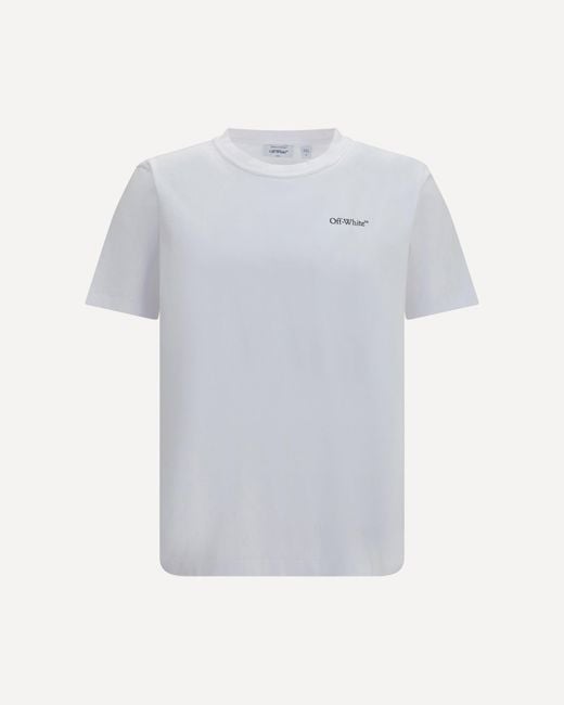 Off-White c/o Virgil Abloh White Small Bookish T-Shirt for men