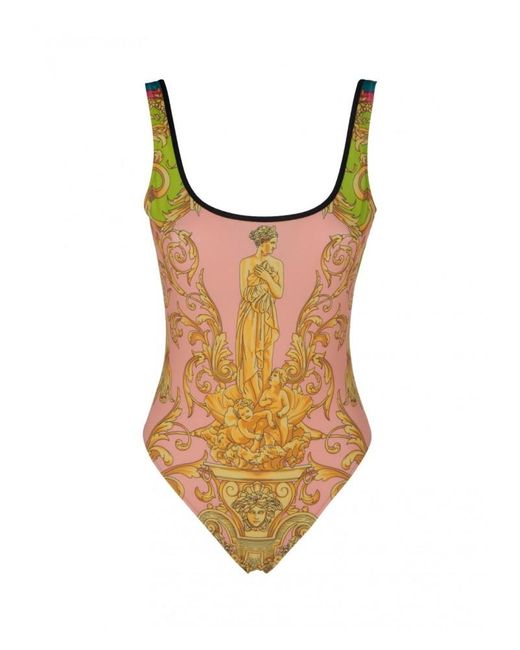 Versace Synthetic Swimwear One Piece Lyst UK