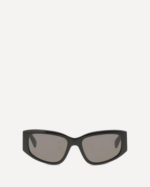 Balenciaga Gray Rectangular Af Sunglasses