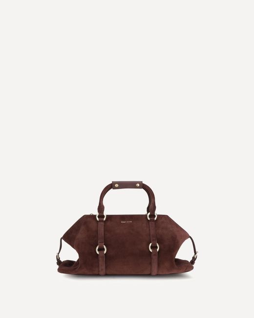 Borsa Farringdon di Alexander McQueen in Brown