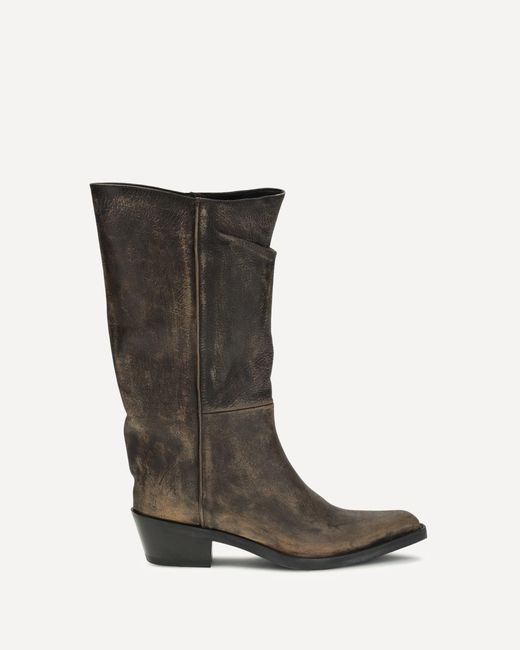 Khaite Black Clive Boots