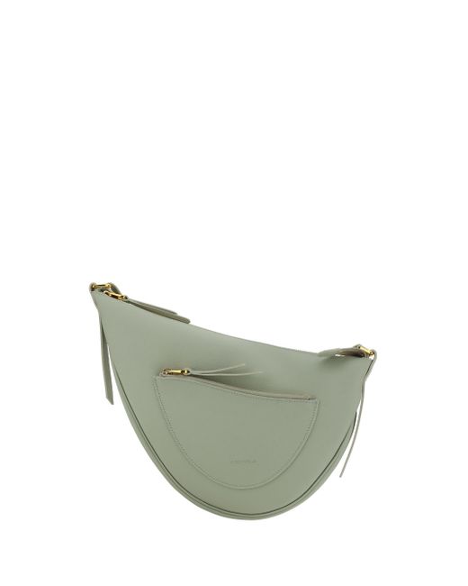 Coccinelle Gray Snuggie Shoulder Bag