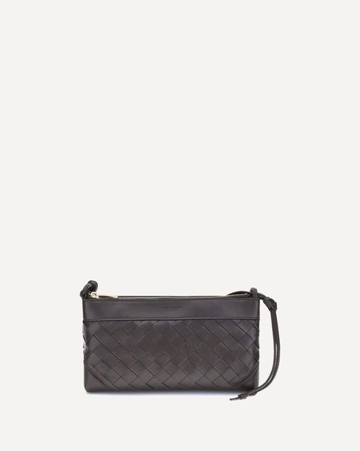 Bottega Veneta White Pouch On Strap