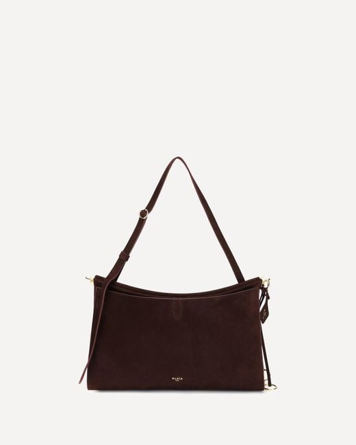Alaïa Women's Brown Le Click Pocket Shoulder Bag